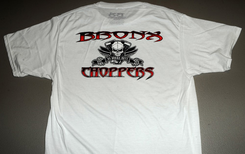 Bronx Choppers - Logo T-Shirt (white)